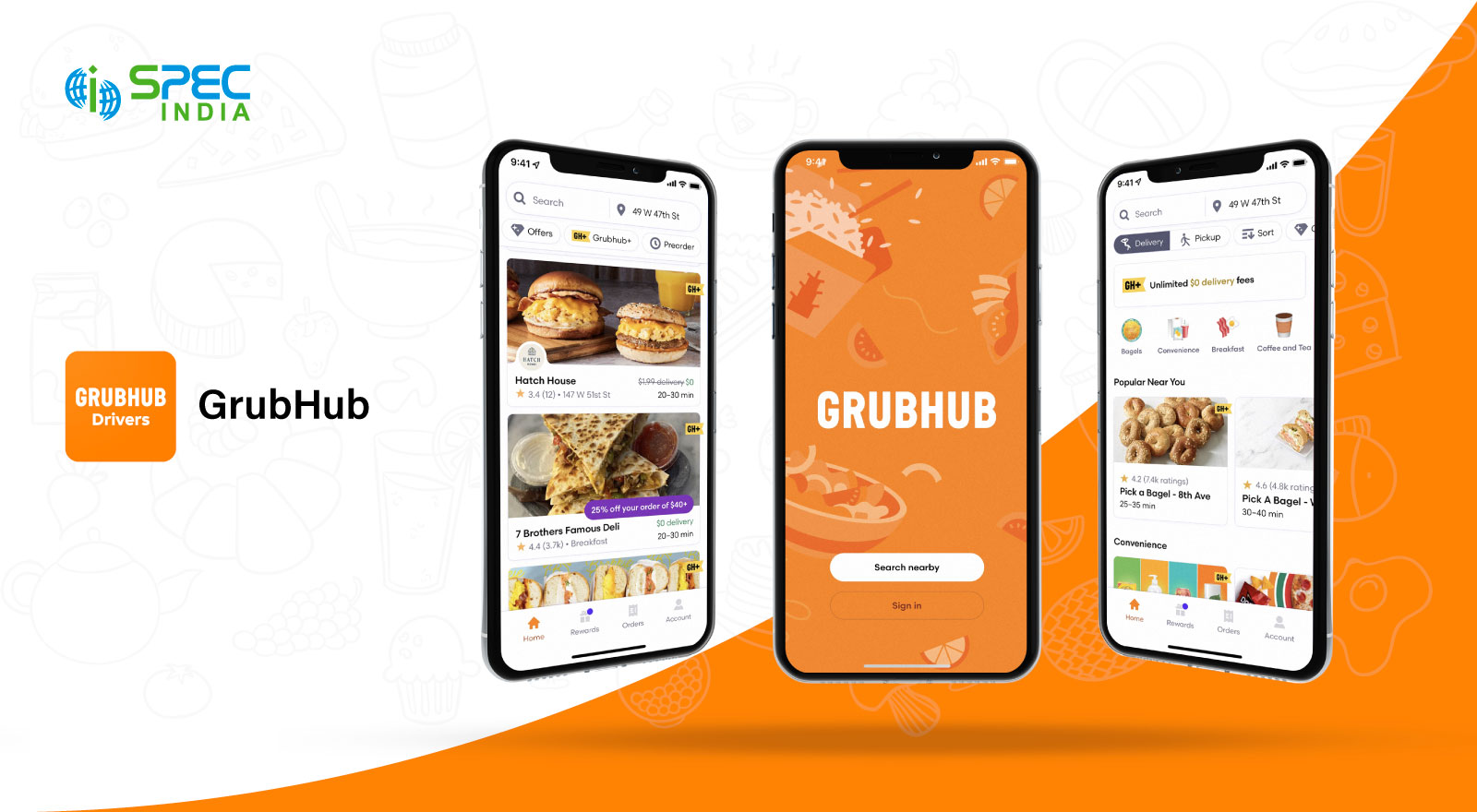 Grubhub Food Delivery App