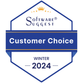 Customer Choice 2024 by SoftwareSuggest