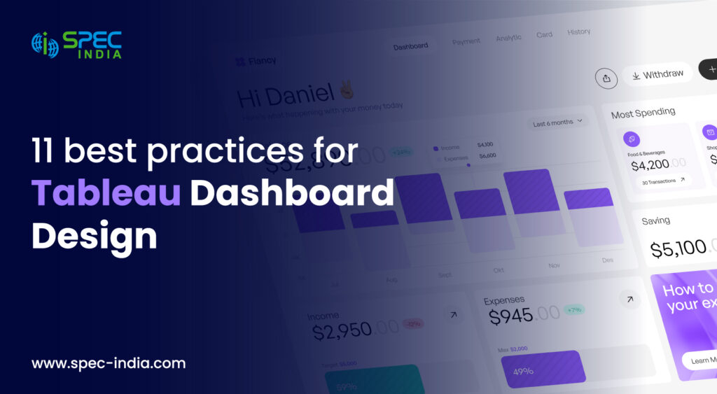 11 best practices for Tableau dashboard design