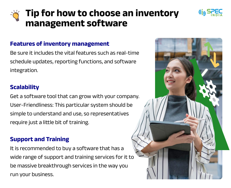 Tips for how to choose an inventory management software