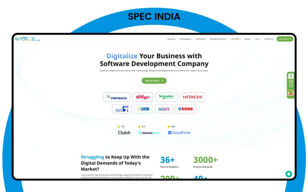 SPEC INDIA: Software Development Company