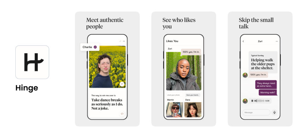 Hinge dating app