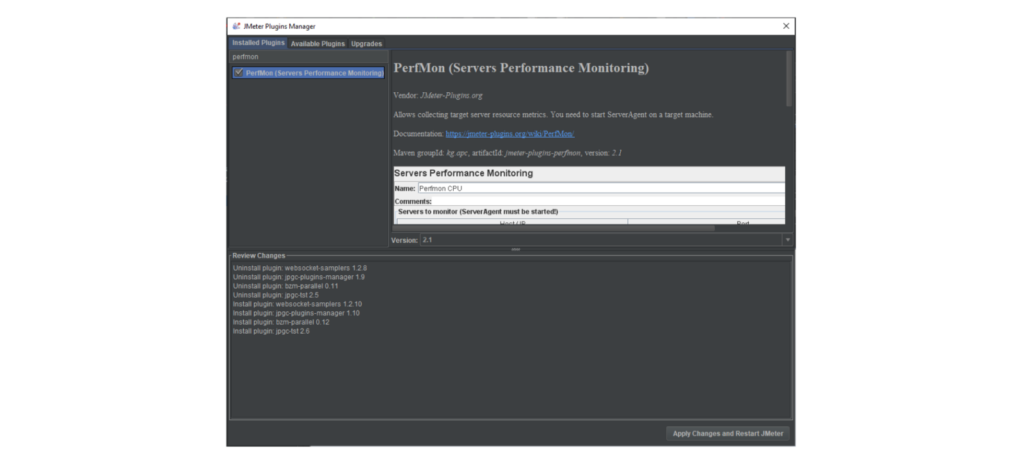 PerfMon Metrics Collector Plugin