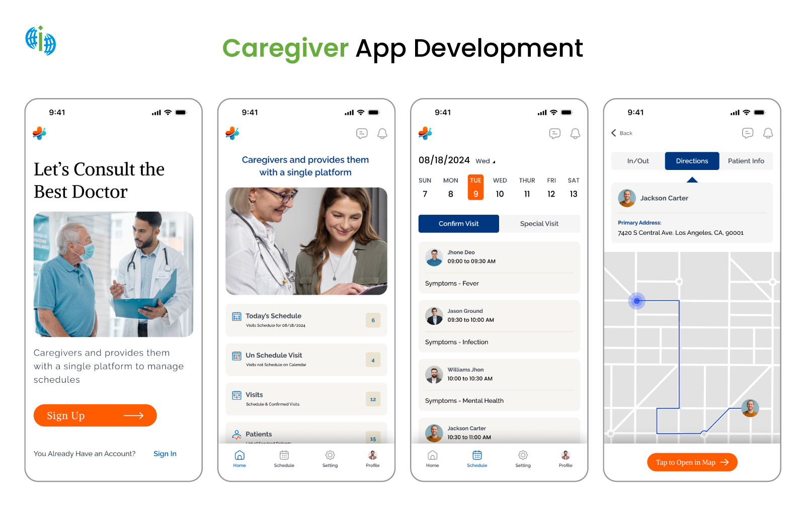 Caregiver App Development