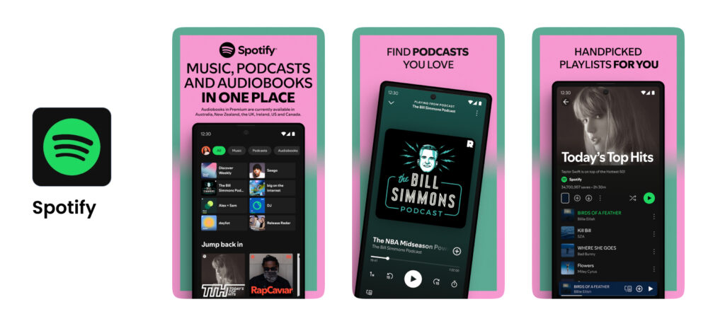 Spotify native app