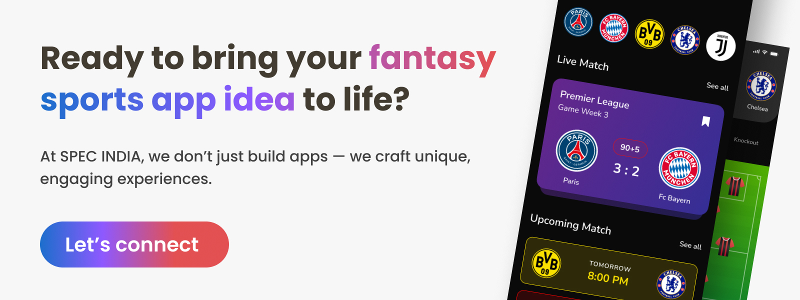 Fantasy sports app 